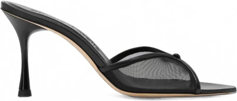 Studio Amelia Jacques sandalen met mesh vlak Zwart