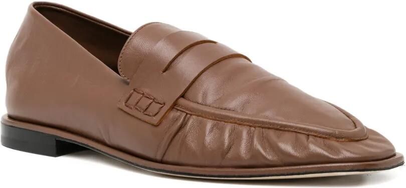 Studio Amelia Leren loafers Bruin - Foto 3