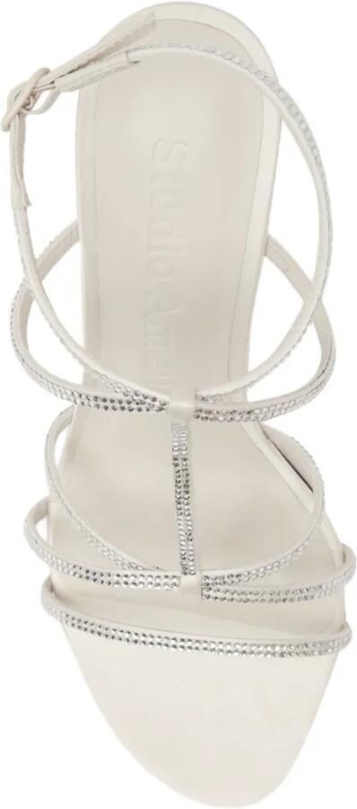 Studio Amelia Minuit sandalen verfraaid met diamant Beige - Foto 3