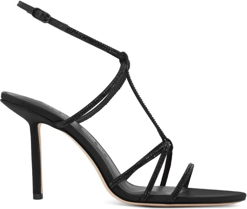 Studio Amelia Minuit sandalen verfraaid met diamant Zwart