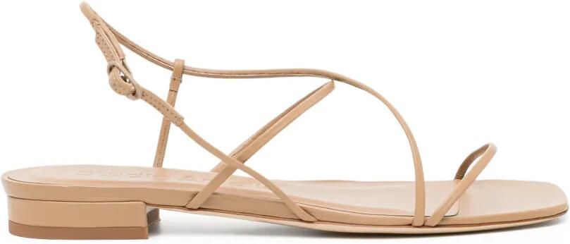 Studio Amelia Sandalen met gekruiste bandjes Beige