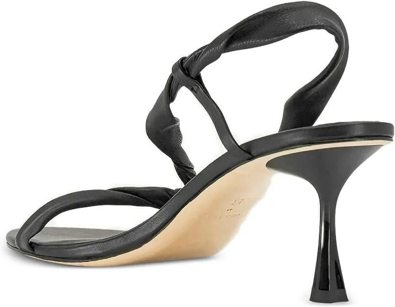 Studio Amelia Siena sandalen met gedraaid bandje Zwart - Foto 3