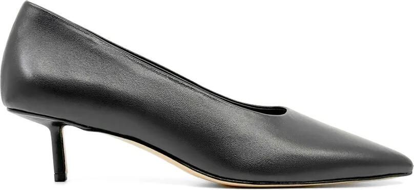 Studio Amelia Vivonne 50 mm glanzende pumps met hak Zwart