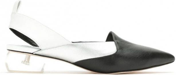 Studio Chofakian Ballerina's met puntige neus Zwart