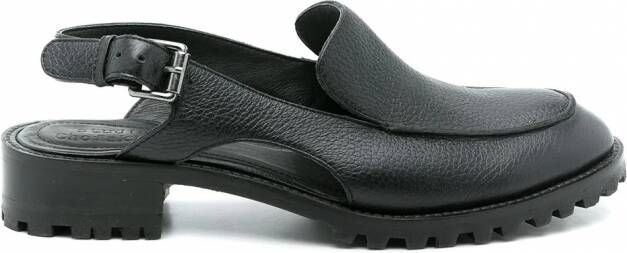 Studio Chofakian Leren loafers Zwart