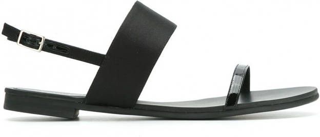 Studio Chofakian platte sandalen Zwart