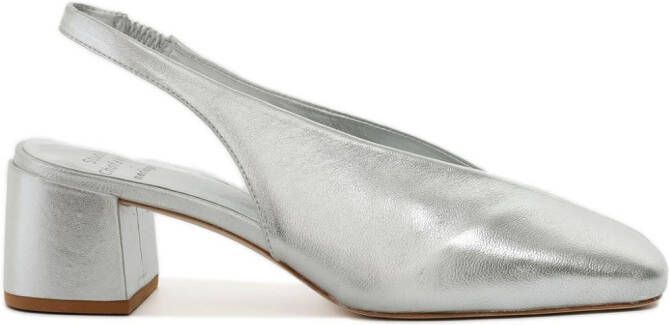 Studio Chofakian Scarpin Studio 45 leren pumps Zilver