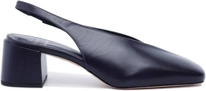 Studio Chofakian Scarpin Studio 45mm leather pumps Blauw