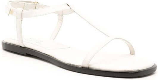 Studio Chofakian Studio 100 sandalen met T-bandje Wit