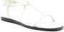 Studio Chofakian Studio 100 sandalen met T-bandje Wit - Thumbnail 1