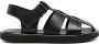 Studio Nicholson Cassius leren sandalen Zwart - Thumbnail 1