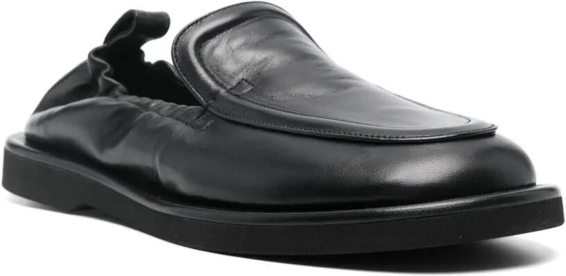 Studio Nicholson Donovan elastische leren loafers Zwart - Foto 2