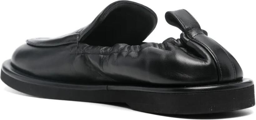 Studio Nicholson Donovan elastische leren loafers Zwart - Foto 3