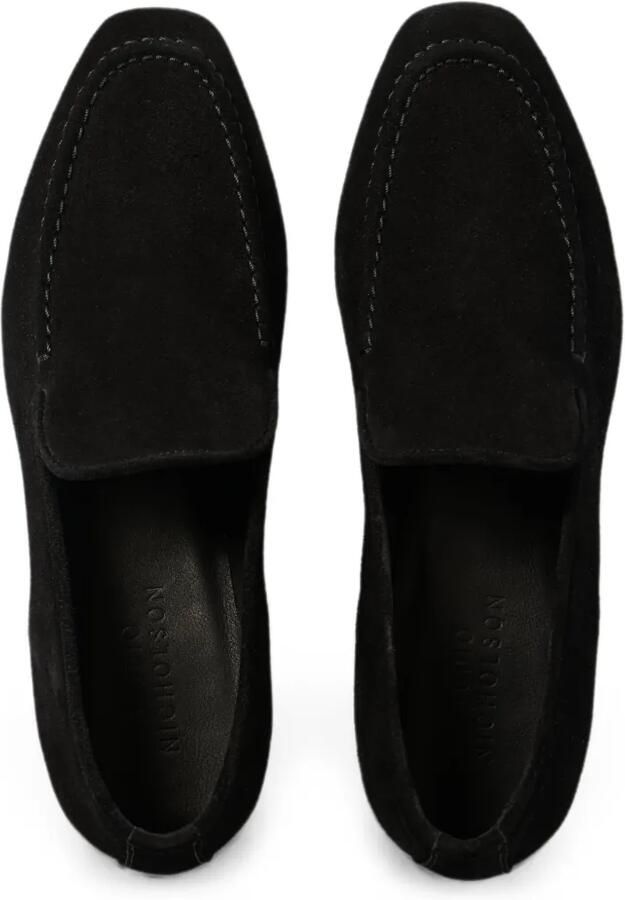 Studio Nicholson Elkann suède loafers Zwart - Foto 2