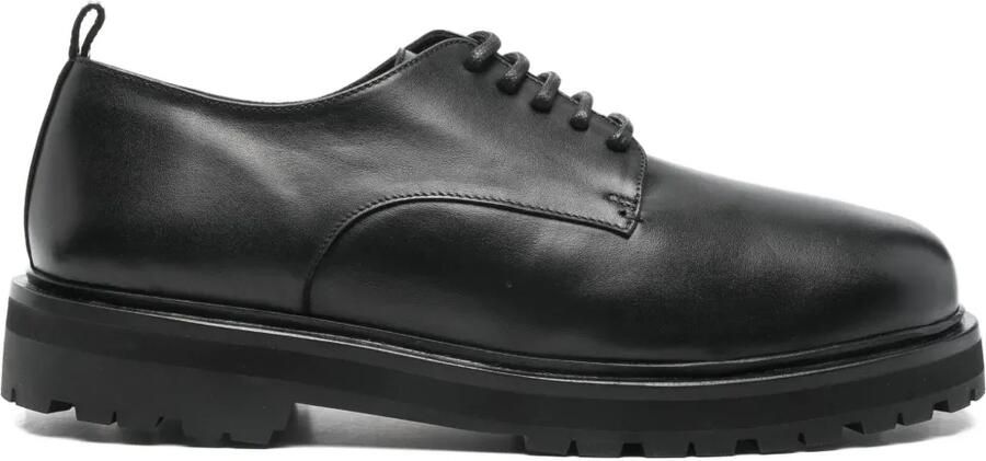 Studio Nicholson Jackson leren Oxford schoenen Zwart