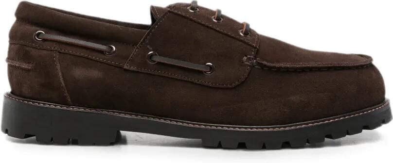 Studio Nicholson Loafers met veters Bruin