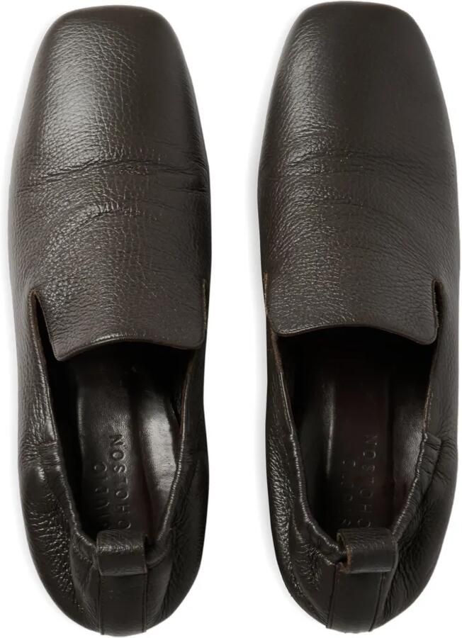 Studio Nicholson Moon pumps met vierkante neus Bruin - Foto 2