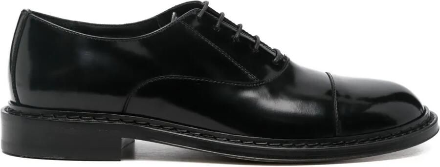 Sturlini firenze Derby schoenen met bewerkte neus Zwart