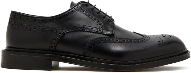 Sturlini firenze Derby schoenen met brogue detail Zwart - Foto 4