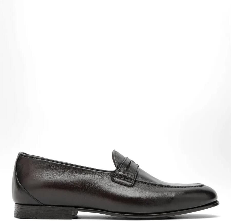Sturlini firenze Loafers met banddetail Bruin
