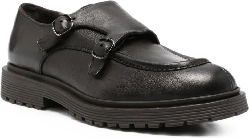 Sturlini firenze Loafers met dubbele gespsluiting Bruin - Foto 2