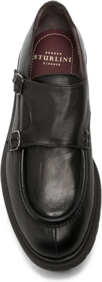 Sturlini firenze Loafers met dubbele gespsluiting Bruin - Foto 4