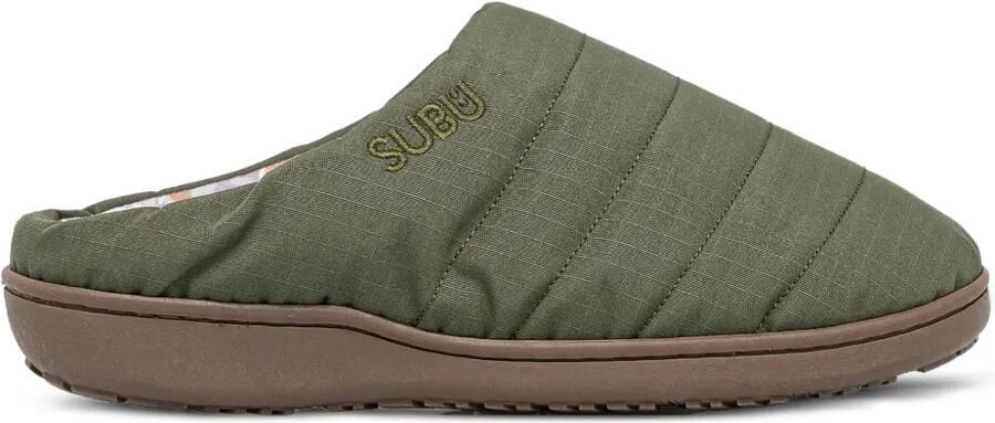 SUBU Gewatteerde slippers Groen