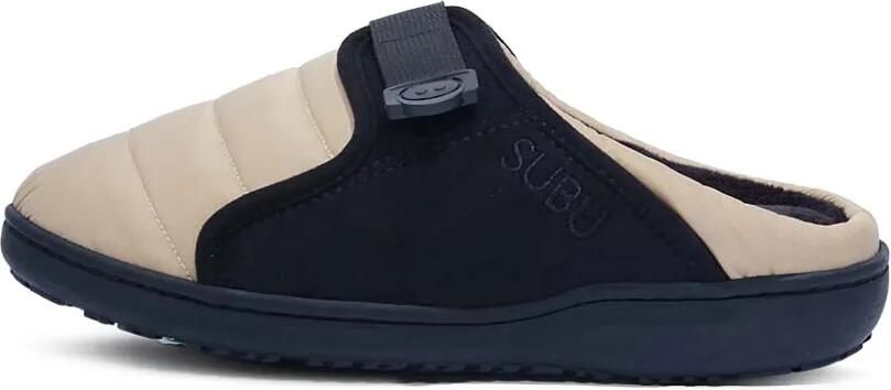 SUBU Gewatteerde slippers met klittenband Beige