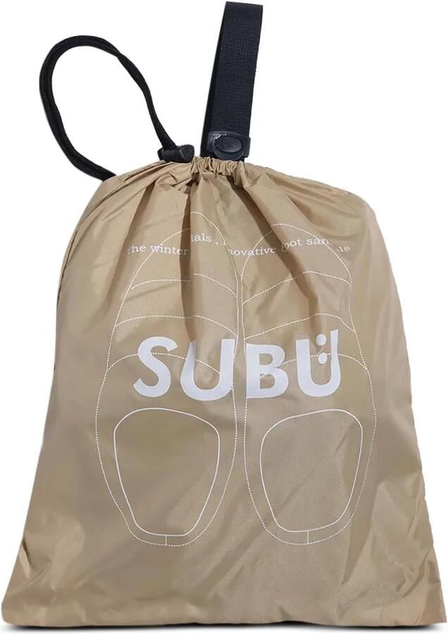 SUBU Gewatteerde slippers met klittenband Beige - Foto 2