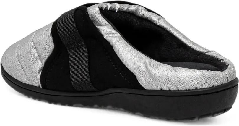 SUBU Gewatteerde slippers met klittenband Zilver - Foto 3