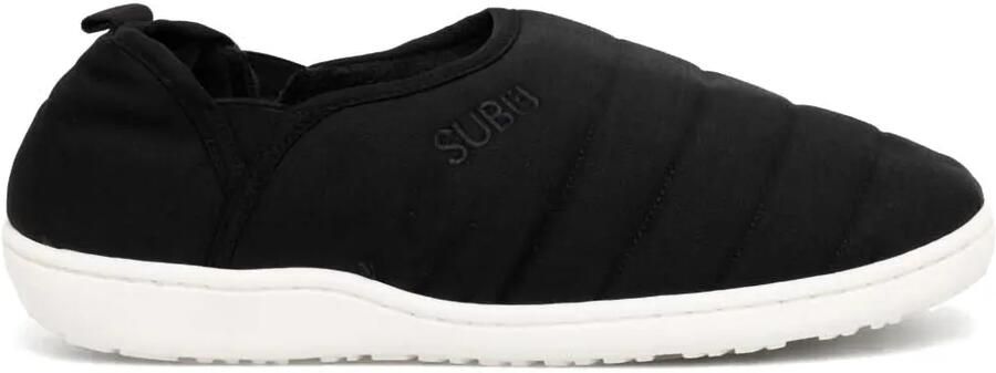 SUBU Gewatteerde slippers Zwart