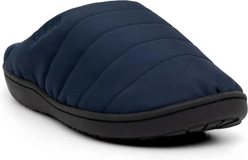 SUBU Nannen F-Line gewatteerde slippers met logodetail Blauw - Foto 4