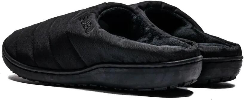 SUBU Nannen slippers met geborduurd logo Zwart - Foto 3