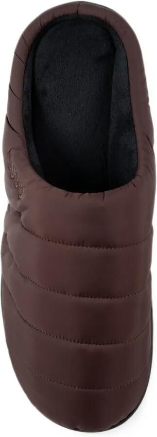 SUBU Originals slippers met F-lijn Bruin - Foto 4