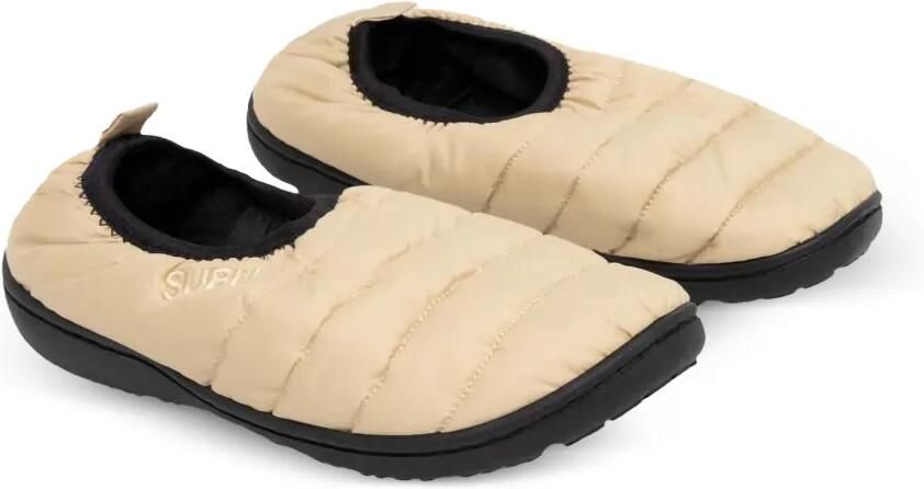 SUBU Packable F-Line gewatteerde slippers Beige - Foto 4