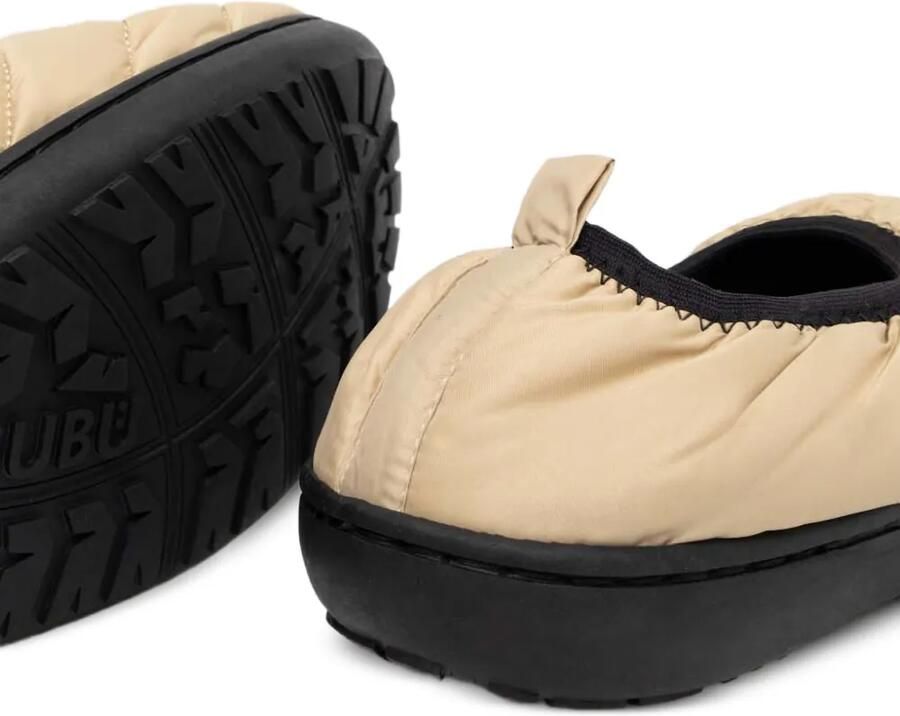 SUBU Packable F-Line gewatteerde slippers Beige - Foto 2