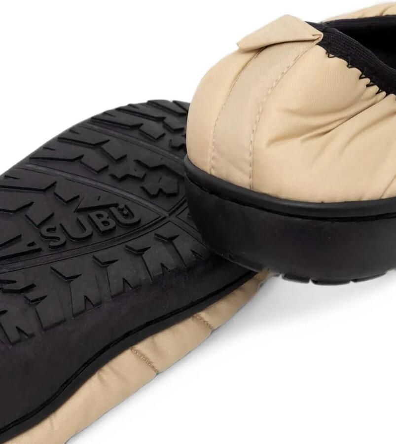 SUBU Packable F-Line gewatteerde slippers Beige - Foto 2