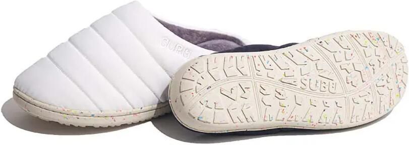 SUBU RE: gewatteerde slippers Wit - Foto 5