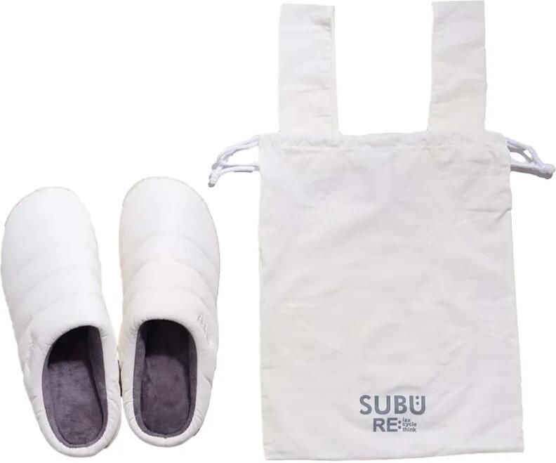 SUBU RE: gewatteerde slippers Wit - Foto 2