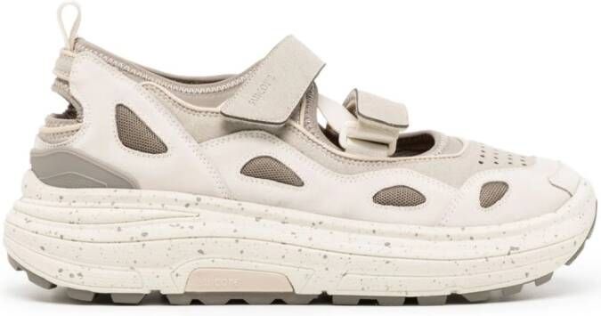 Suicoke AKK-2 sneakers van imitatieleer Beige