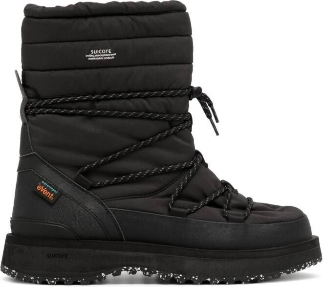 Suicoke Bower gewatteerde snow boots Zwart