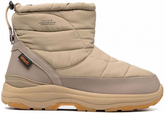 Suicoke Bower gewatteerde sneeuwlaarzen Beige