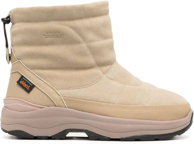 Suicoke Bower suède sneeuwlaarzen Beige