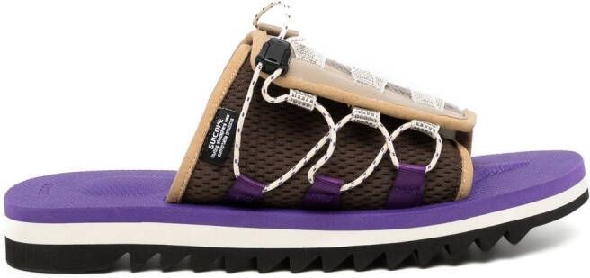 Suicoke DAO-2 sandalen met trekkoord Paars