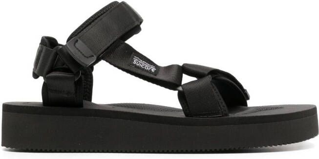 Suicoke DEPA-2PO sandalen met plateauzool Zwart