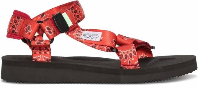 Suicoke DEPA sandalen met bandjes Rood