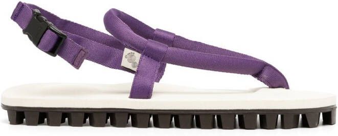 Suicoke GUT sandalen met bandjes Paars