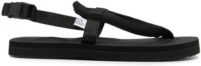 Suicoke Kat-2 slingback sandalen Zwart