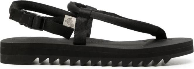 Suicoke Kat-3 slingback sandalen Zwart