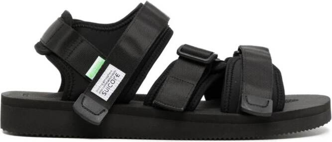 Suicoke Kisee-Cab sandalen met logopatch Zwart